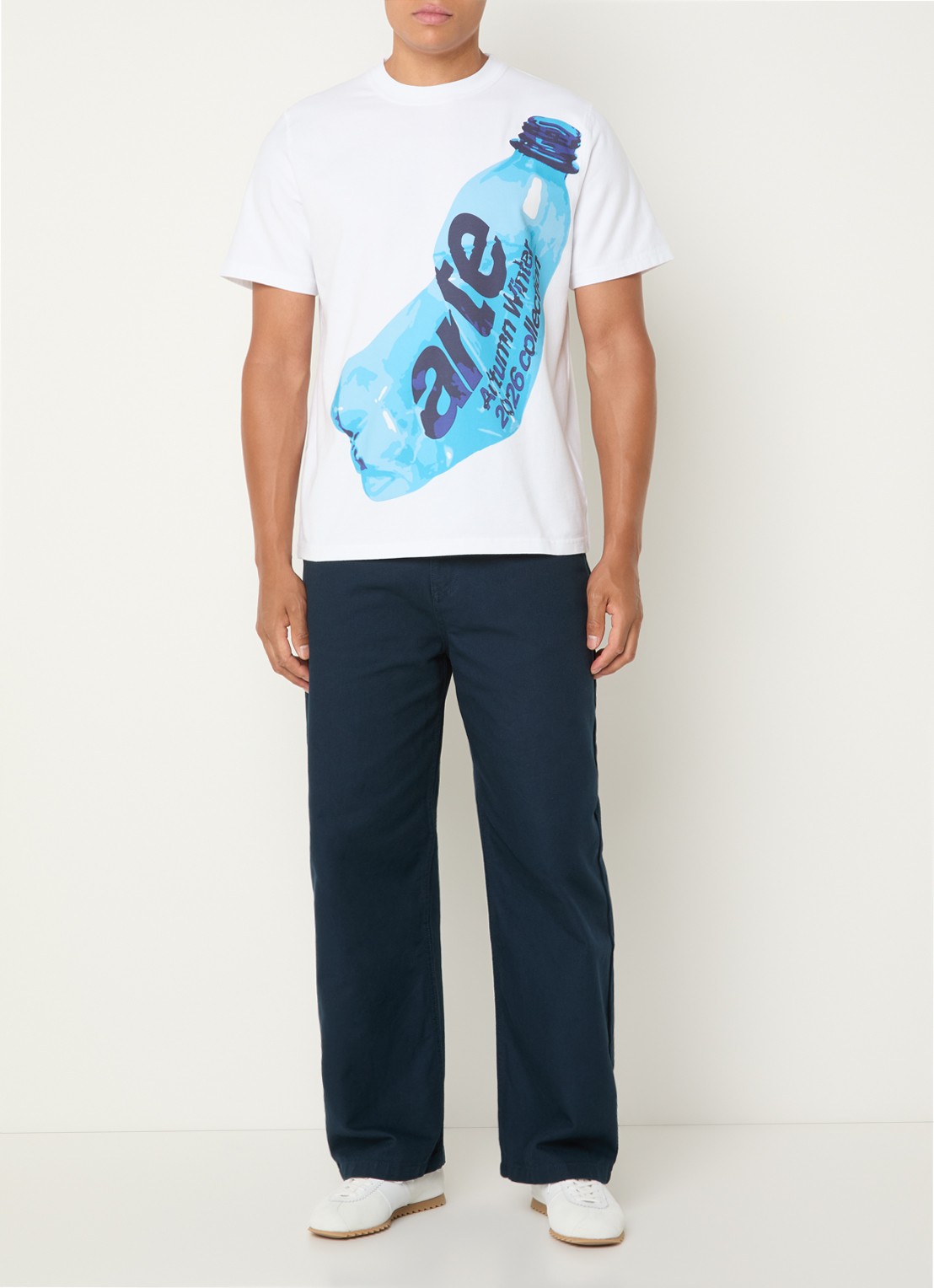 Arte Antwerp T-shirt met print - voorkant 2 wit