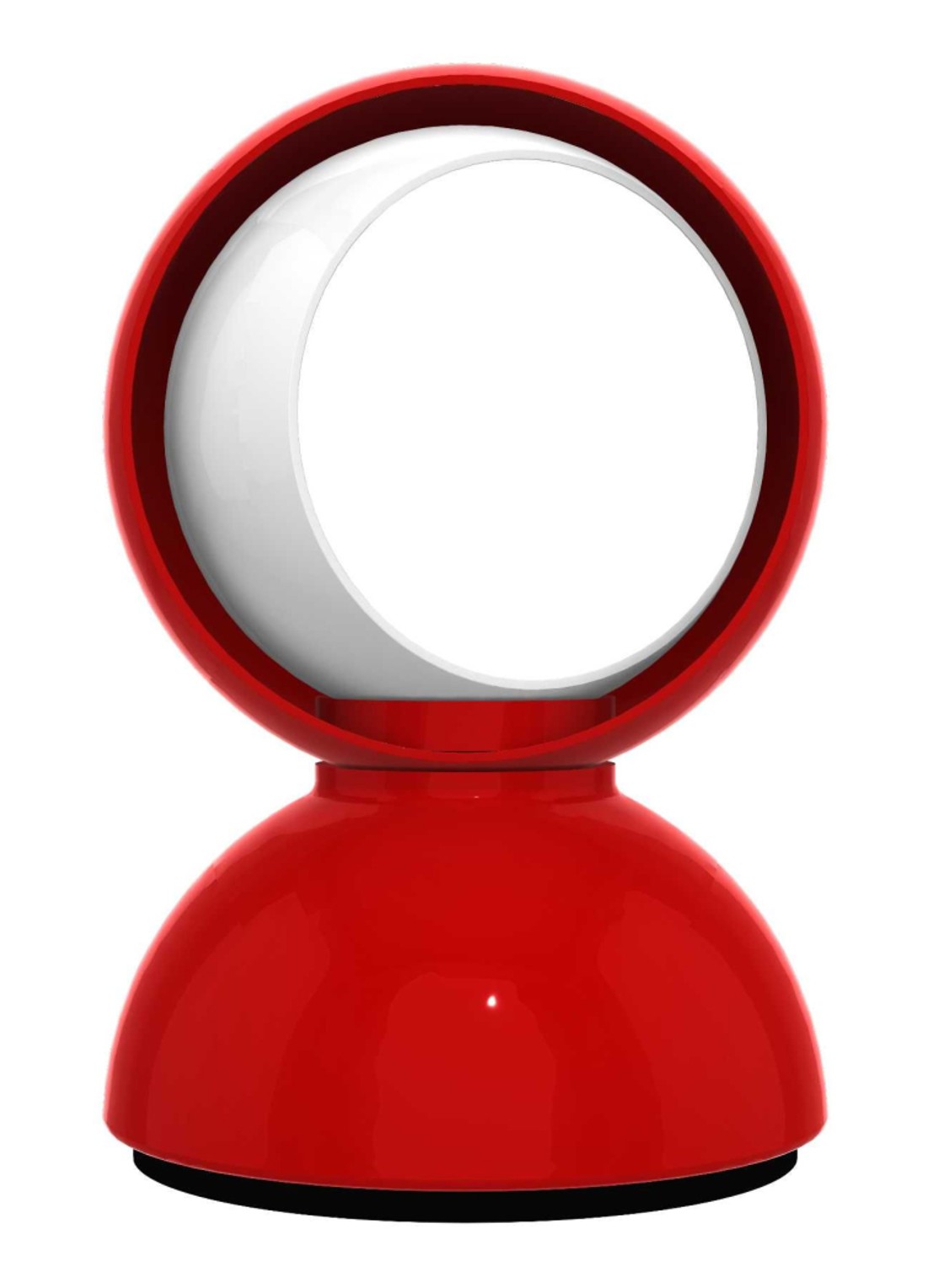Artemide Eclisse Classic tafellamp Ø12 cm - voorkant rood
