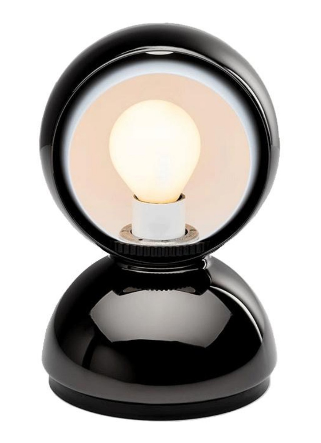 Artemide Eclisse PVD tafellamp - voorkant zwart