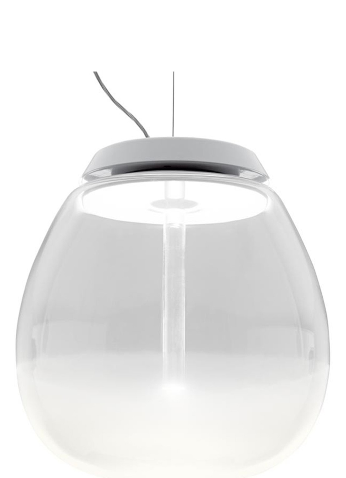 Artemide Empatia Sospensione hanglamp LED - voorkant transparant