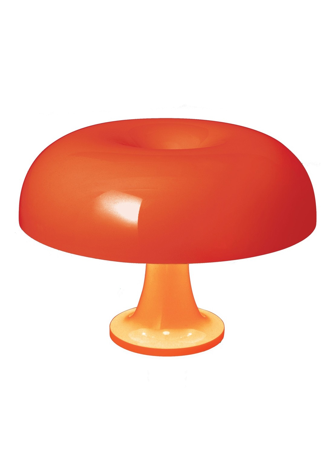 Artemide Nesso tafellamp - voorkant oranje