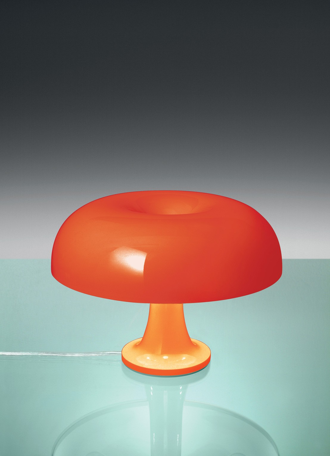 Artemide Nesso tafellamp - voorkant 2 oranje