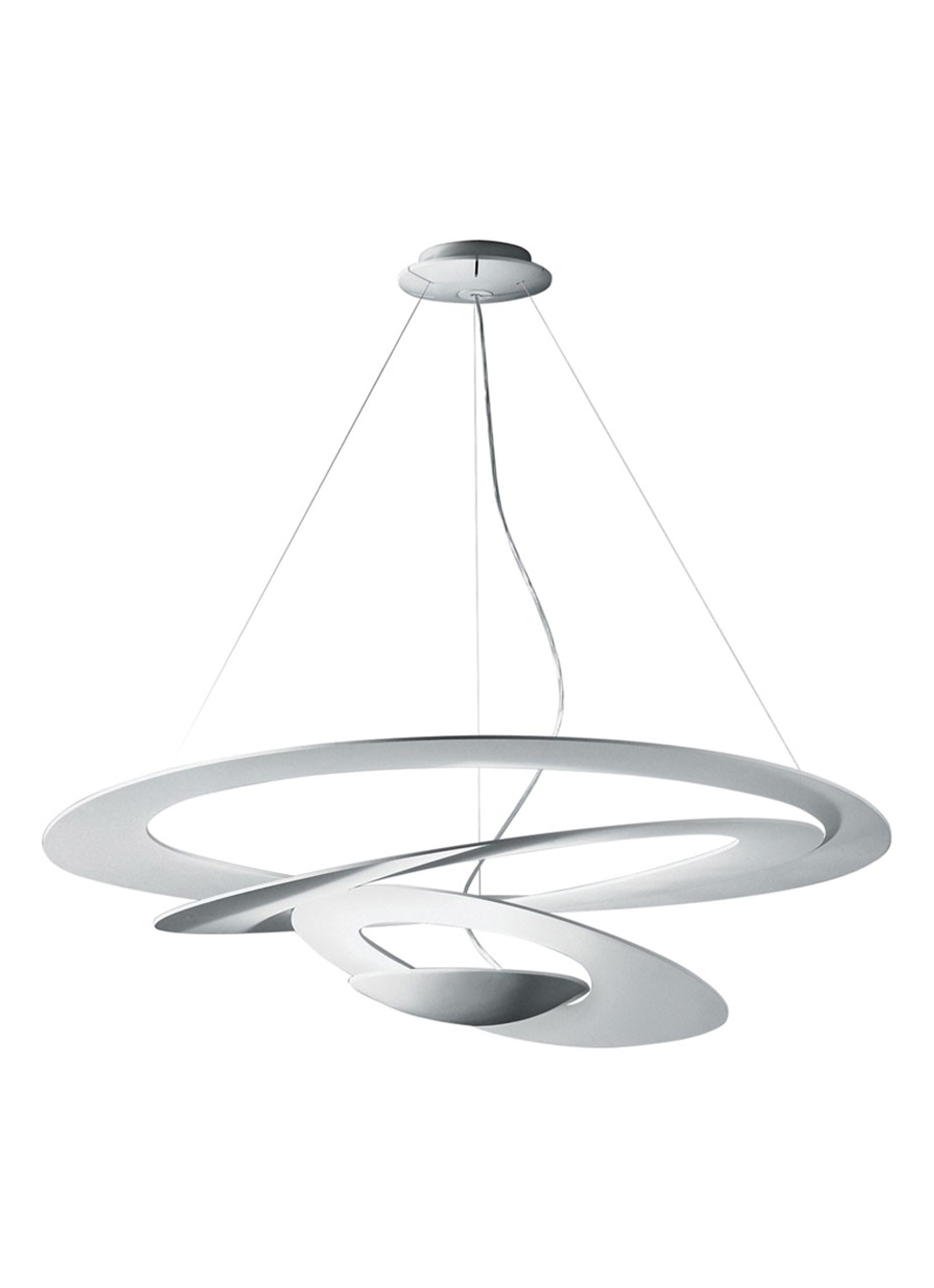 Artemide Pirce hanglamp 97 x 94 cm - voorkant gebroken wit