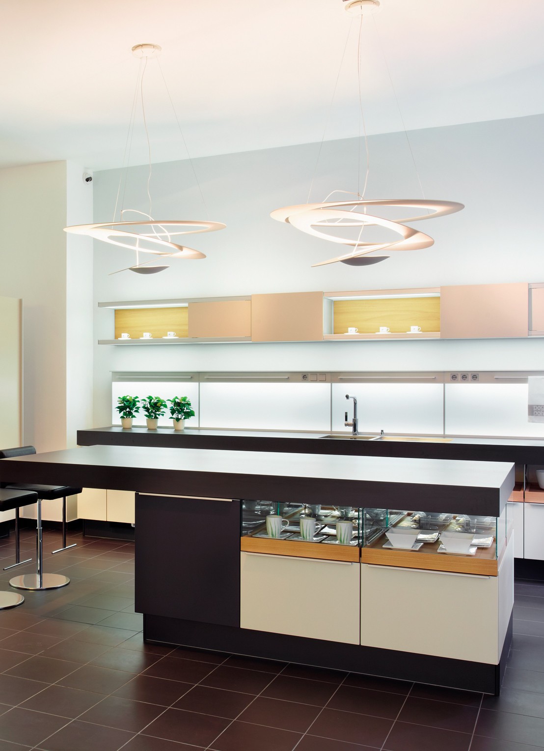 Artemide Pirce Micro Sospensione hanglamp LED - voorkant 2 wit