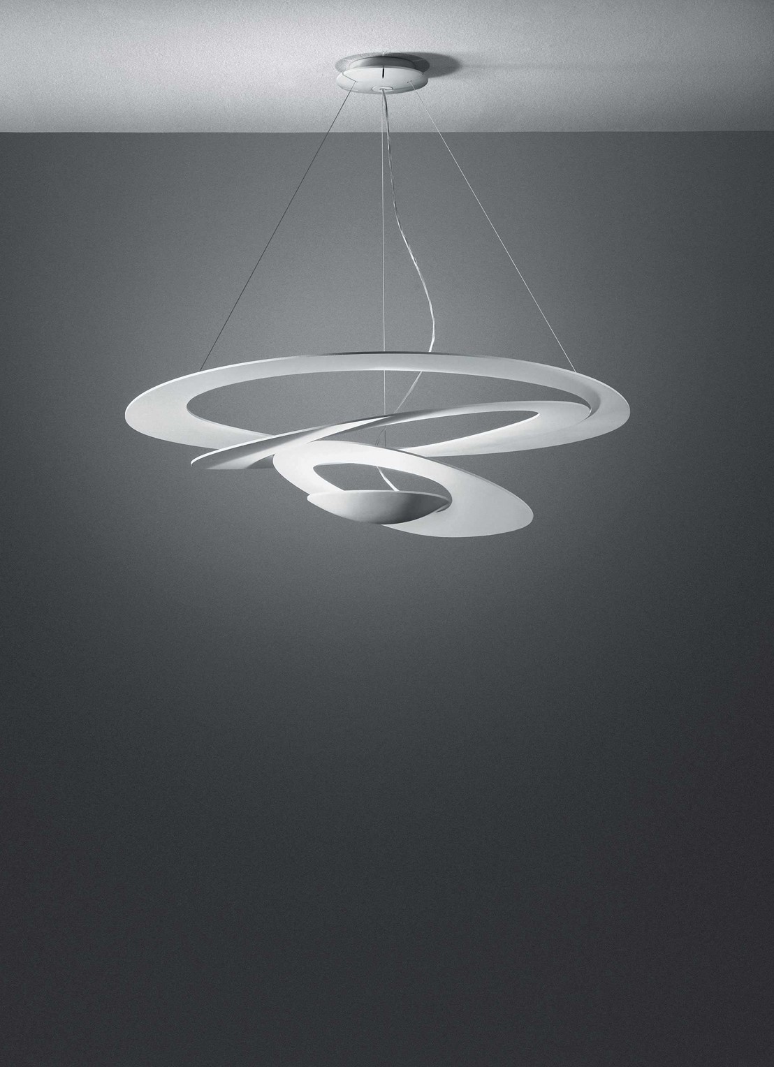 Artemide Pirce mini hanglamp - detail 3 gebroken wit