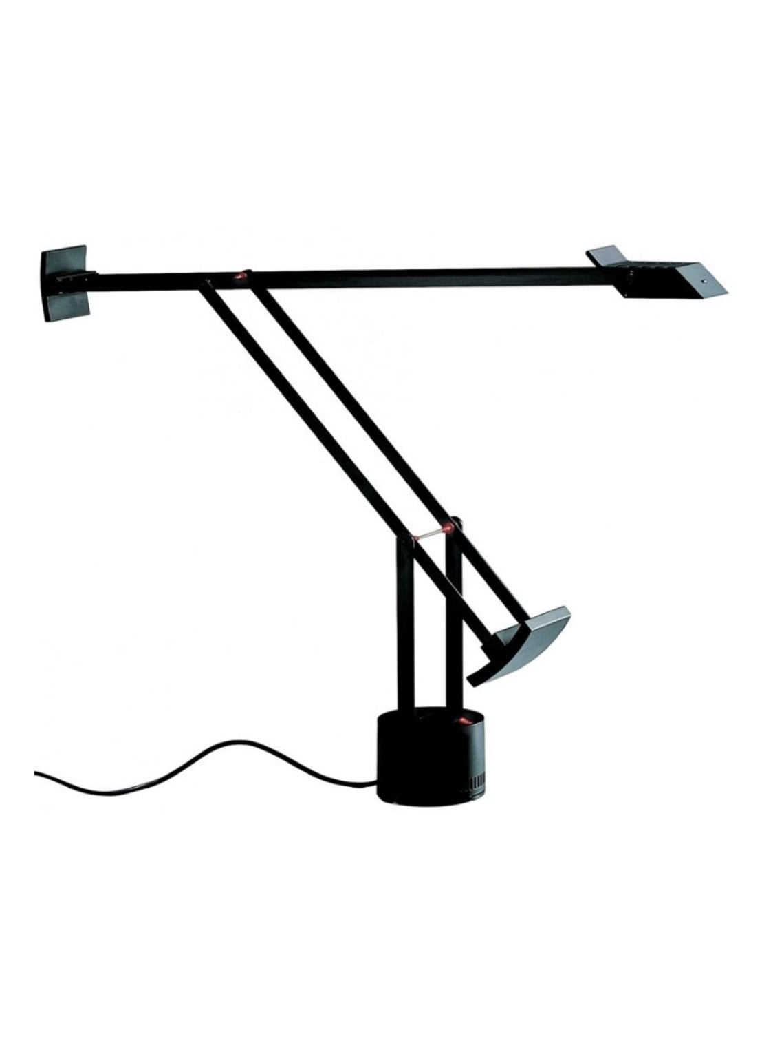 Artemide Tizio bureaulamp  - voorkant zwart