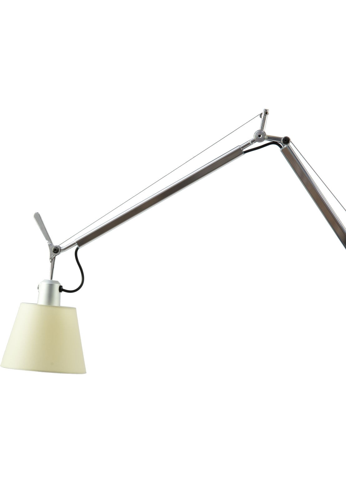 Artemide Tolomeo Basculante Terra vloerlamp 226 x Ø33 cm - detail creme