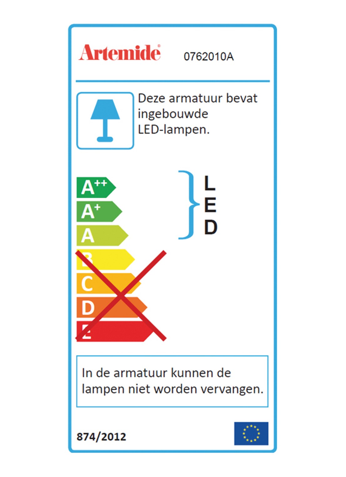 Artemide Tolomeo Mega Terra vloerlamp LED met toetsdimmer aluminium - detail 4 creme