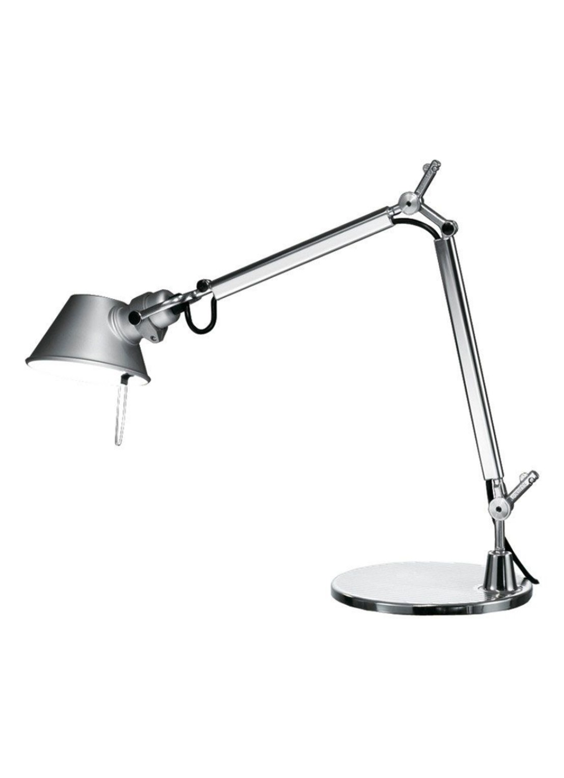 Artemide Tolomeo Micro bureaulamp - voorkant zwart