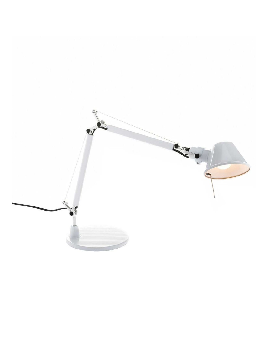 Artemide Tolomeo Micro bureaulamp - voorkant wit
