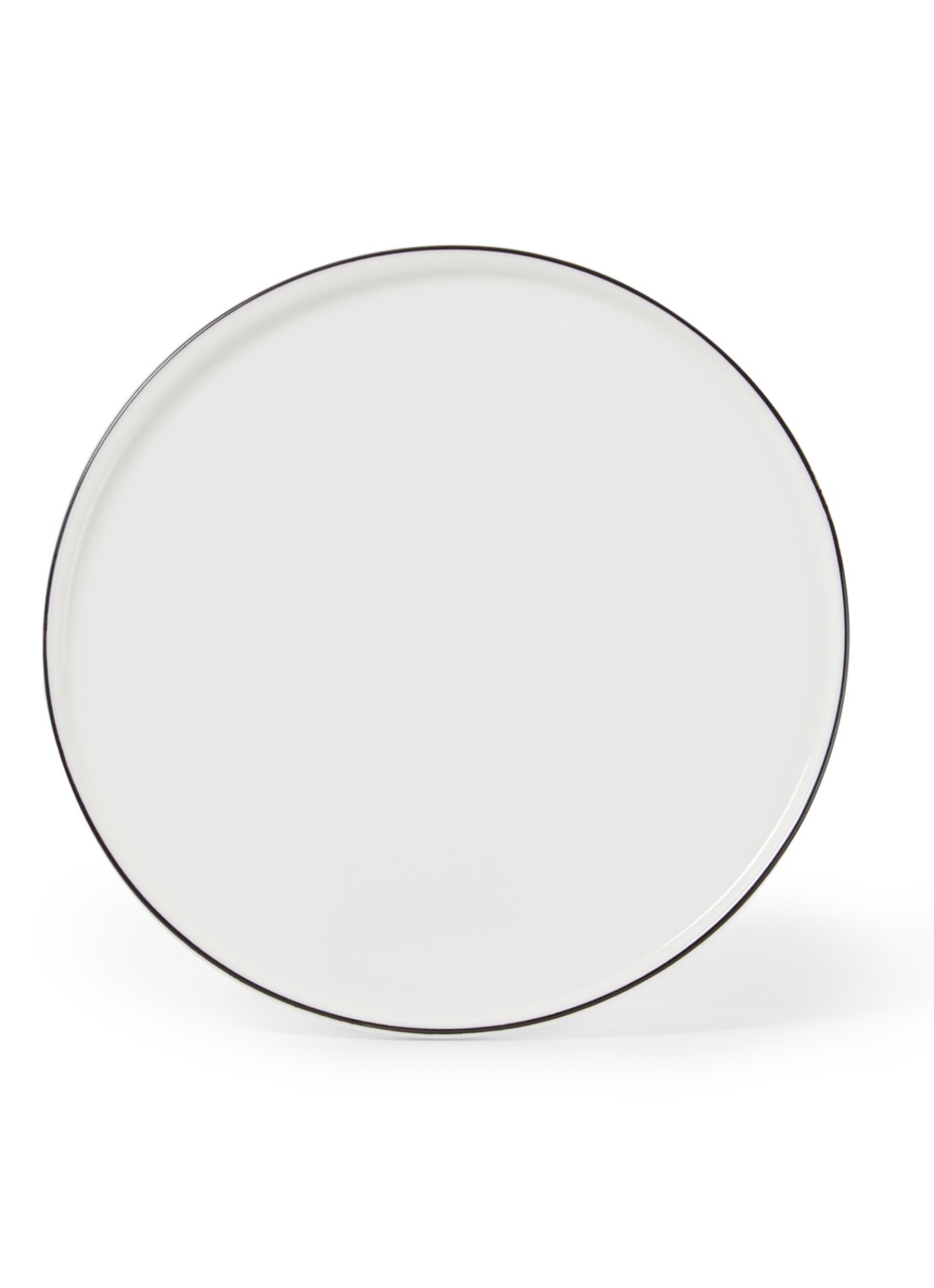 ASA À Table Ligne Noire ontbijtbord 21 cm - voorkant wit
