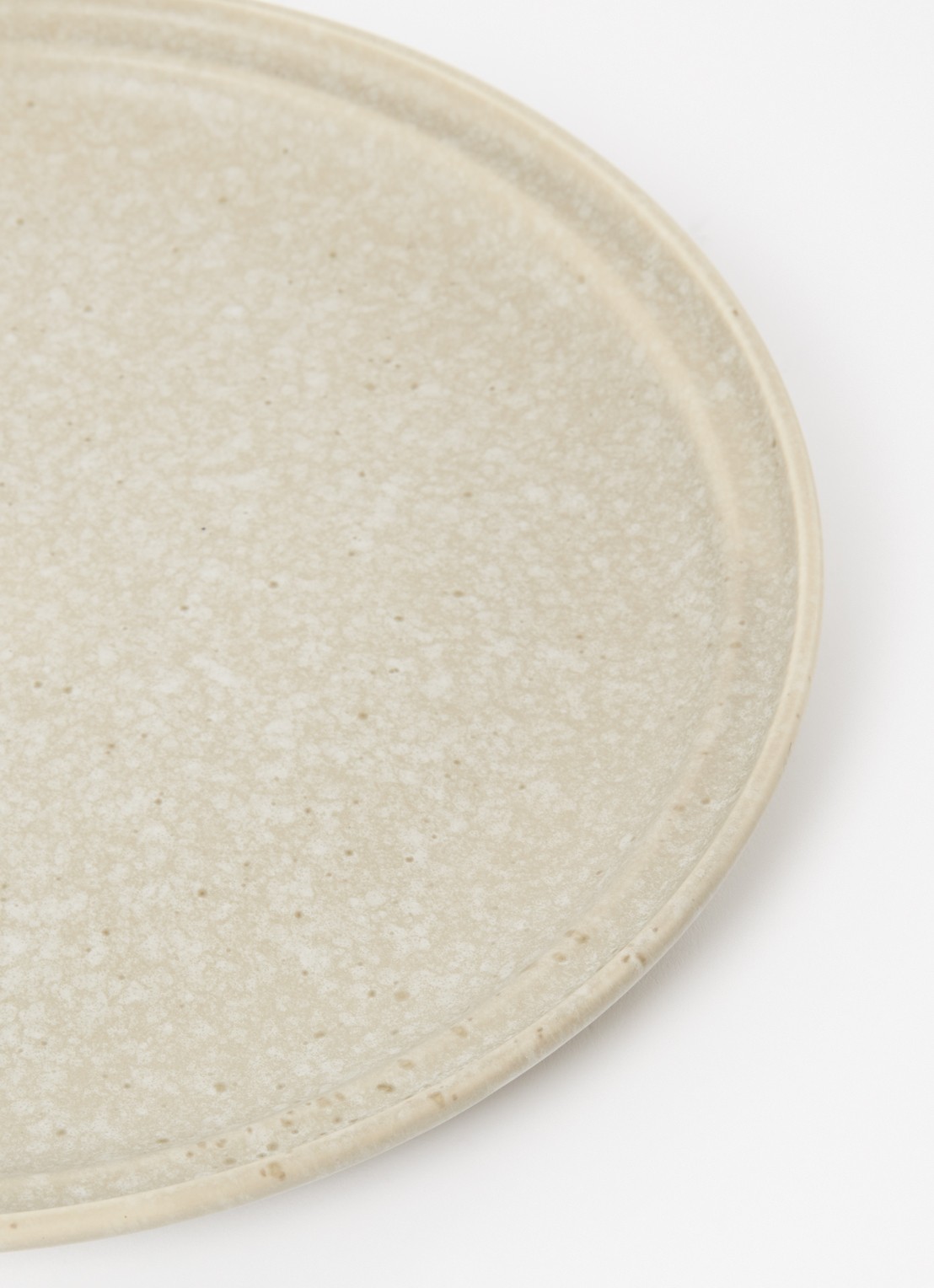 ASA Bonsai dinerbord 26 cm - detail donkerbeige