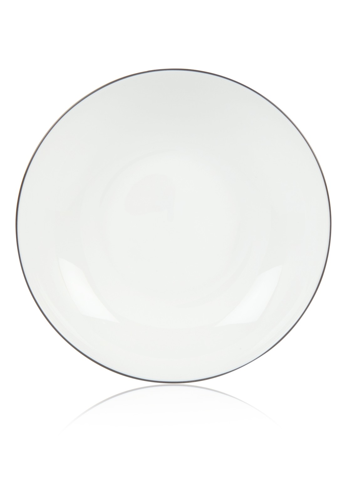 ASA Ligne Noire pastabord 22 cm - voorkant wit