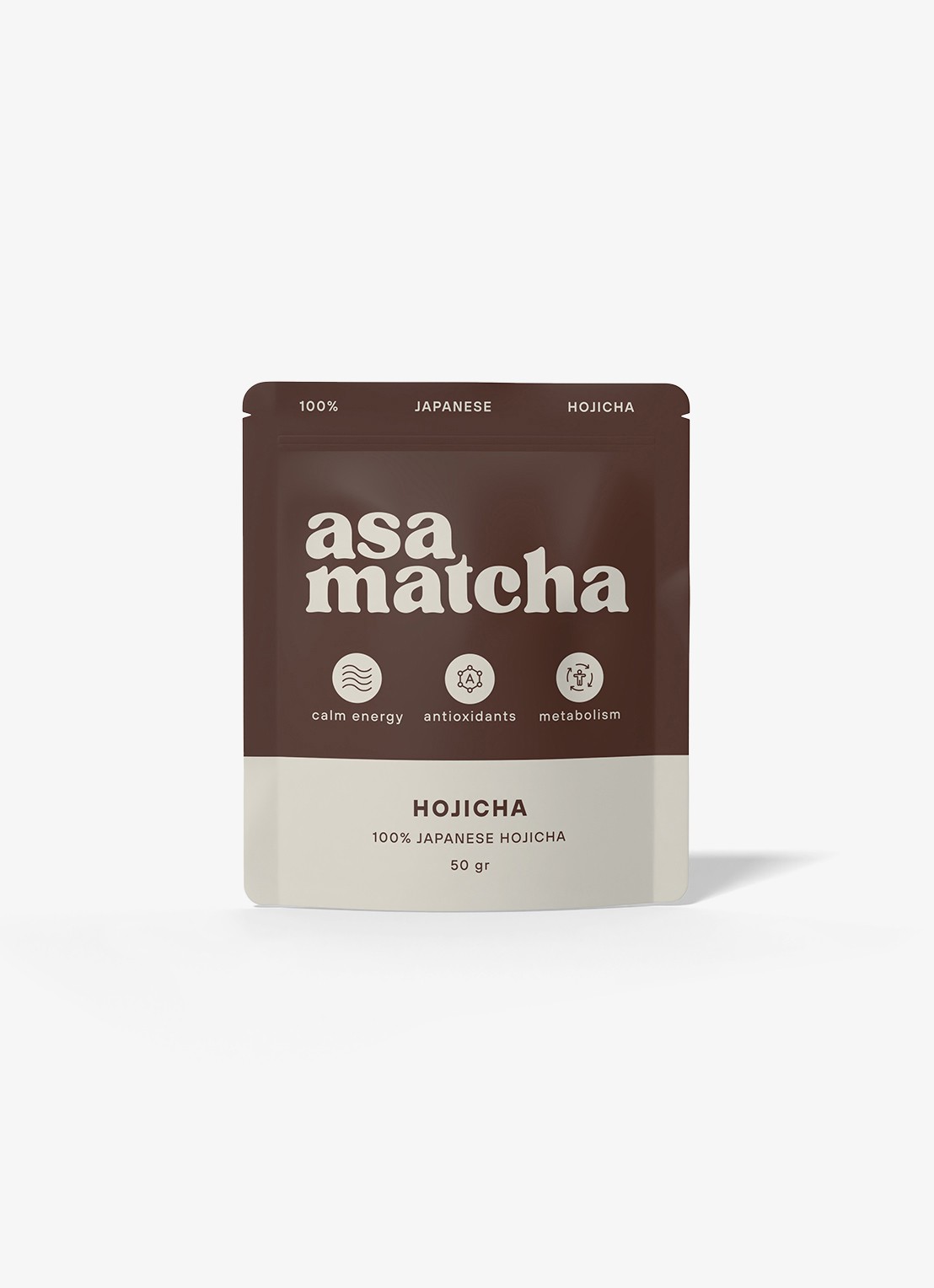ASA Matcha Hojicha 50 gram - voorkant undefined