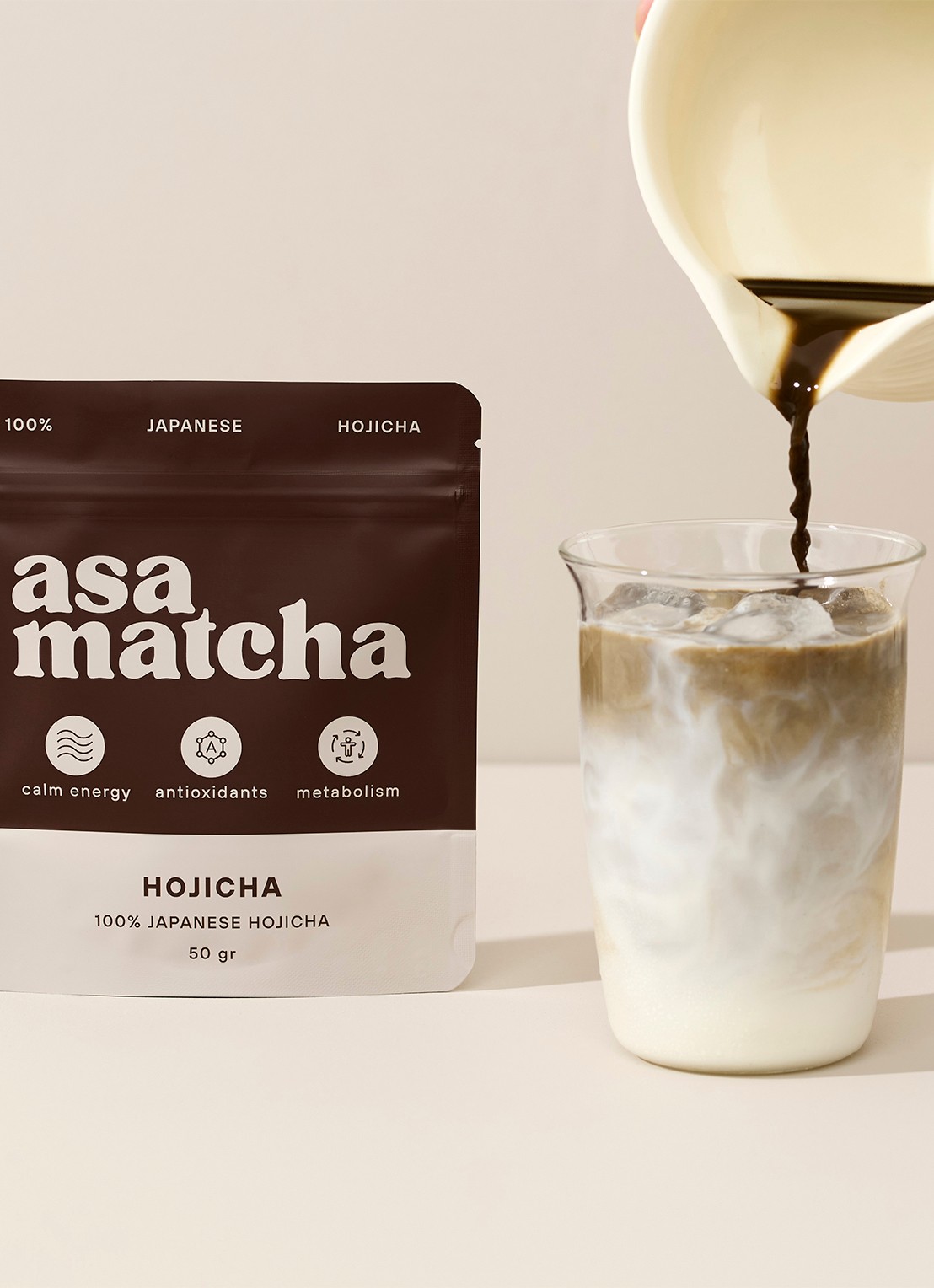 ASA Matcha Hojicha 50 gram - voorkant 2 undefined