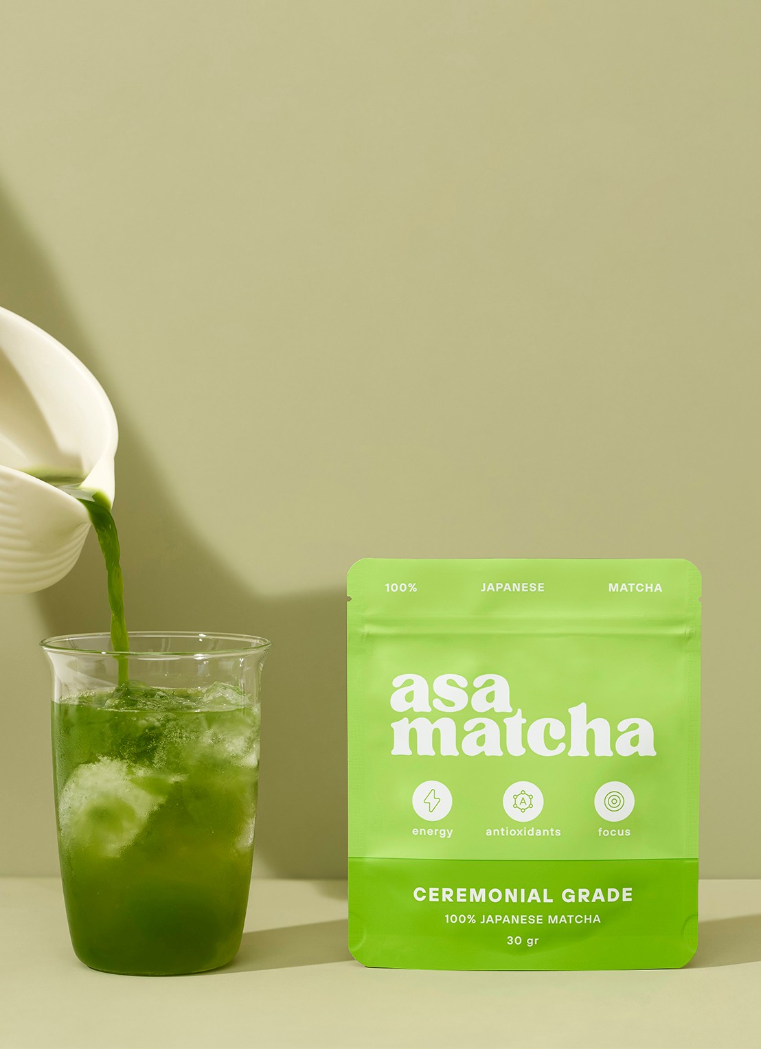 ASA Matcha Matcha Ceremonial Kagoshima 30 gram - voorkant 2 undefined