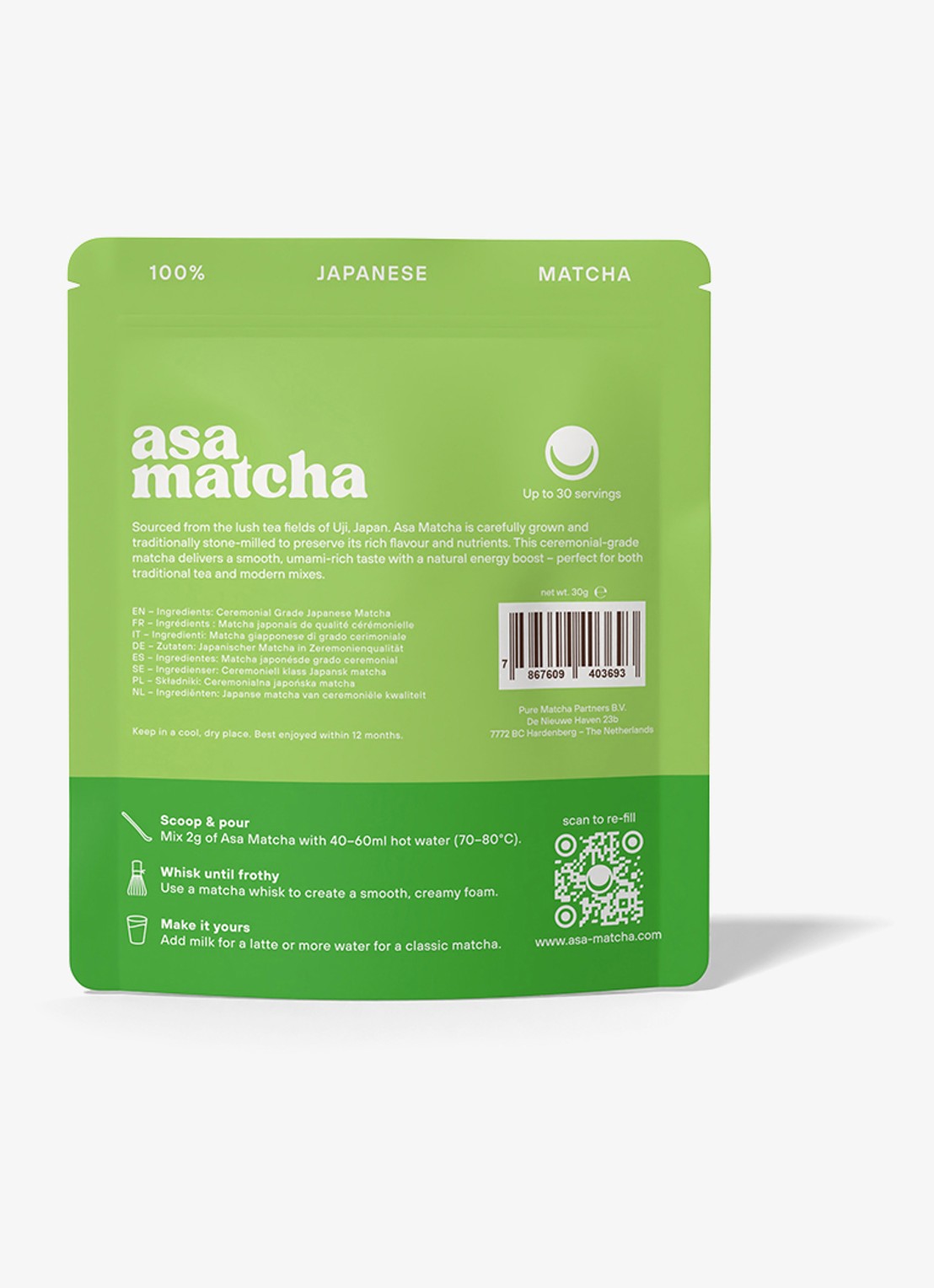 ASA Matcha Matcha Ceremonial UJI 30 gram - detail 3 undefined