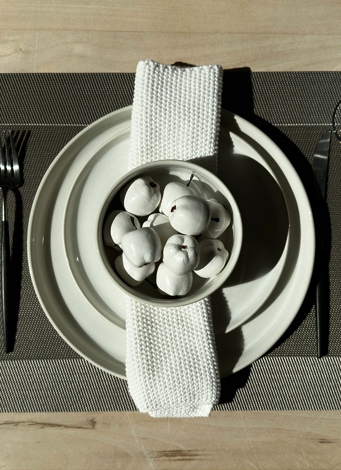 ASA Placemat 33 x 46 cm - voorkant 2 bronsgroen