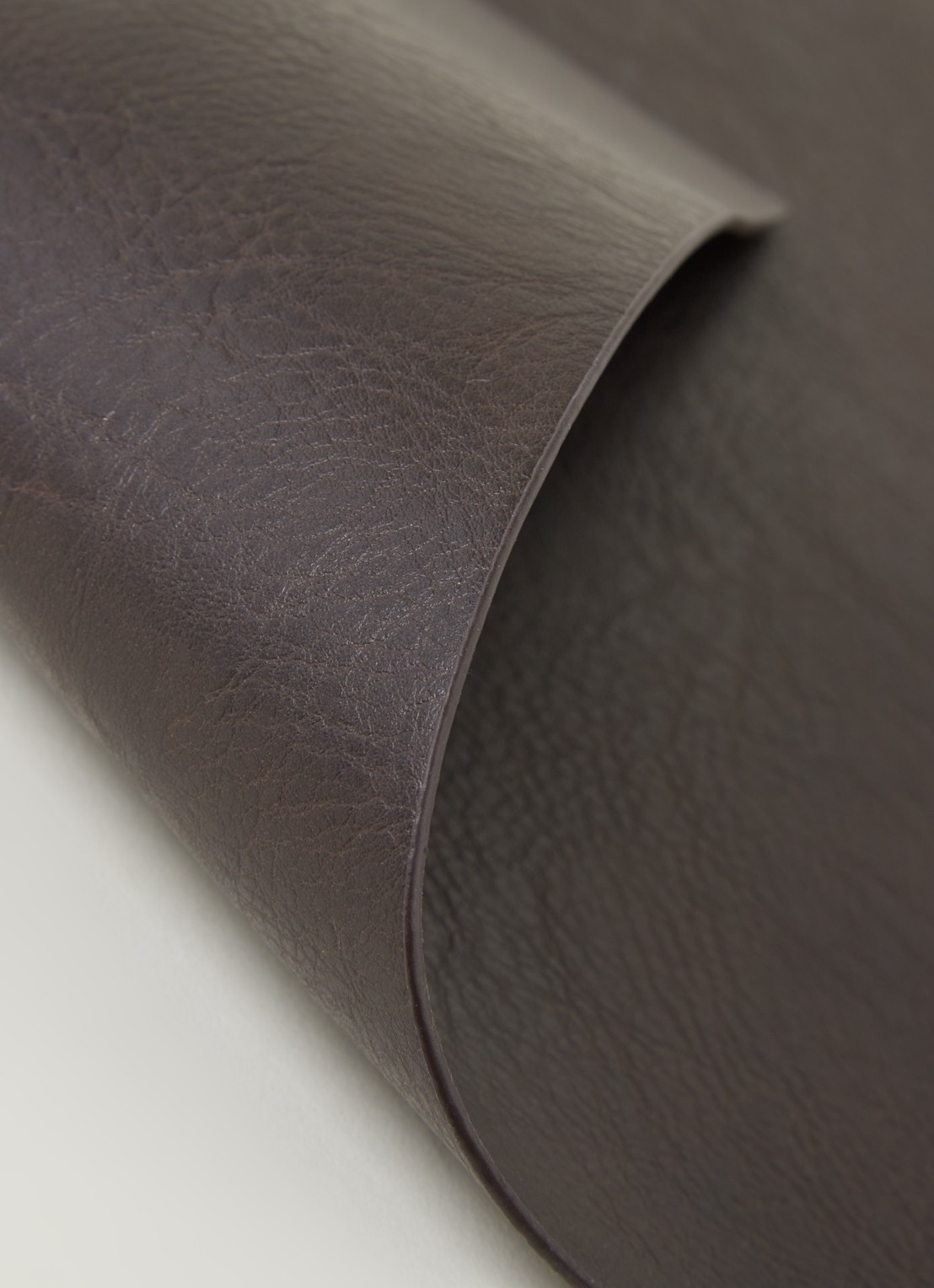 ASA Placemat van leer 46 x 33 cm - detail 3 mahoniebruin