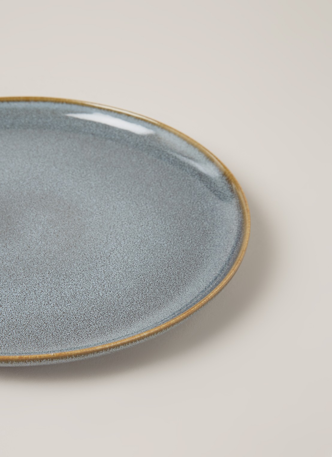 ASA Saisons dinerbord 26 cm - detail 3 blauwgrijs