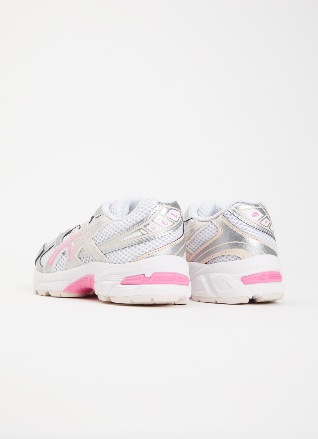 ASICS Gel-1130 PS sneaker met mesh details - achterkant 2 zilver