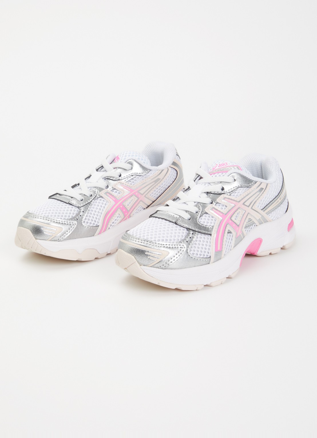ASICS Gel-1130 PS sneaker met mesh details - voorkant 4 zilver