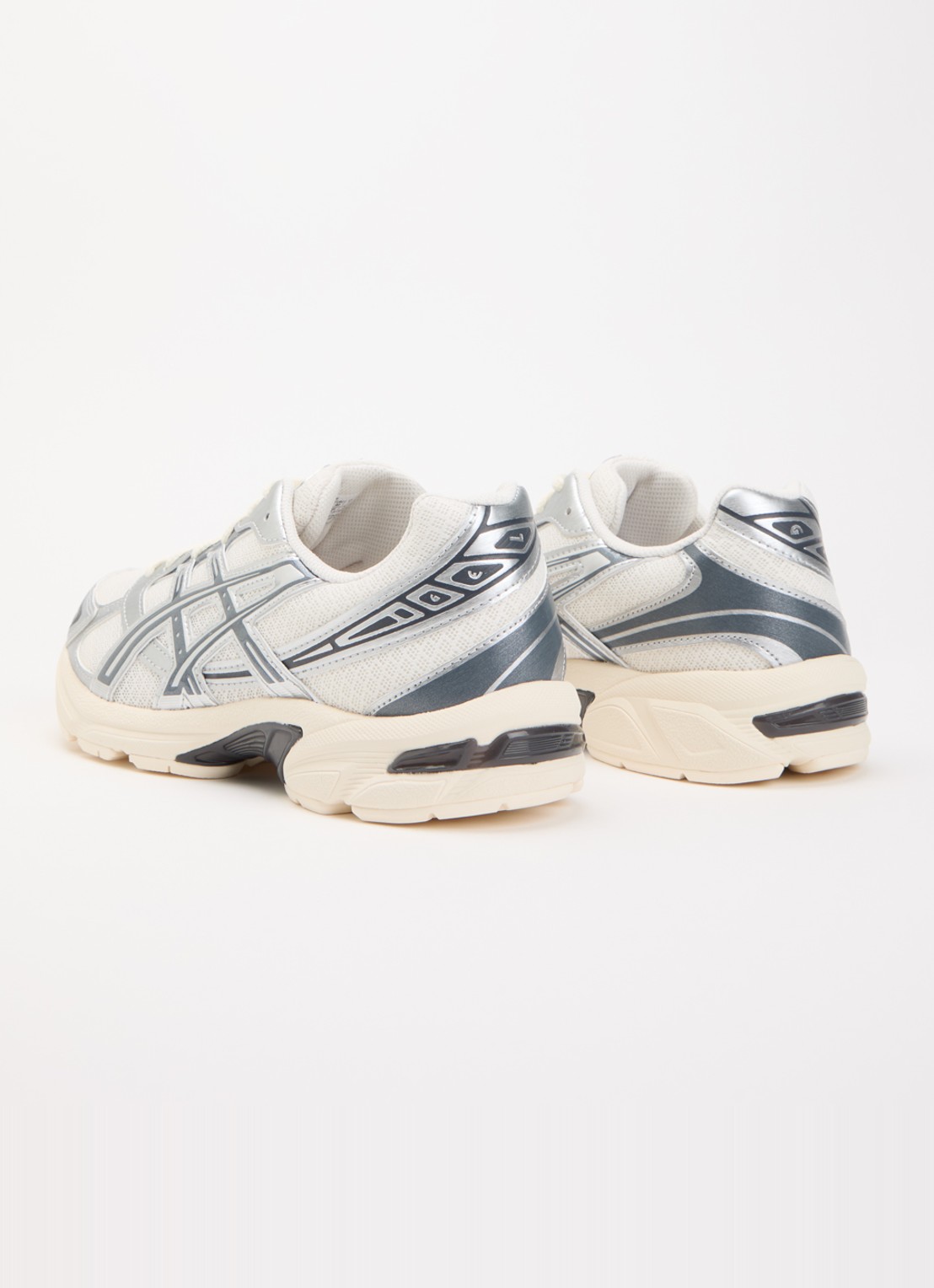 ASICS Gel-1130 sneaker met mesh details - achterkant 2 ivoor