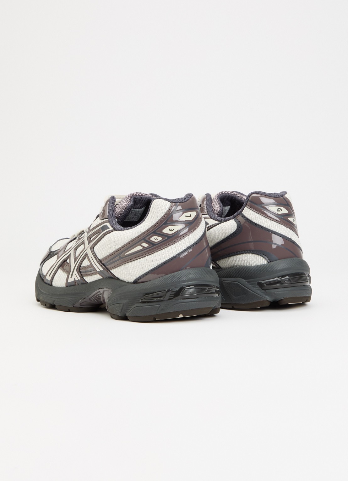 ASICS Gel-1130 sneaker met mesh details - achterkant ivoor