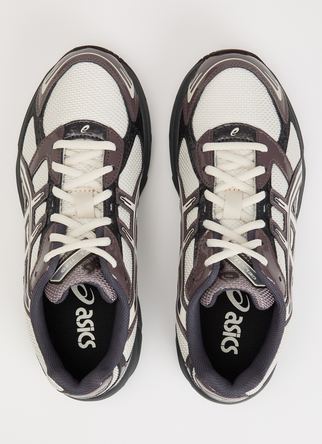 ASICS Gel-1130 sneaker met mesh details - detail 4 ivoor