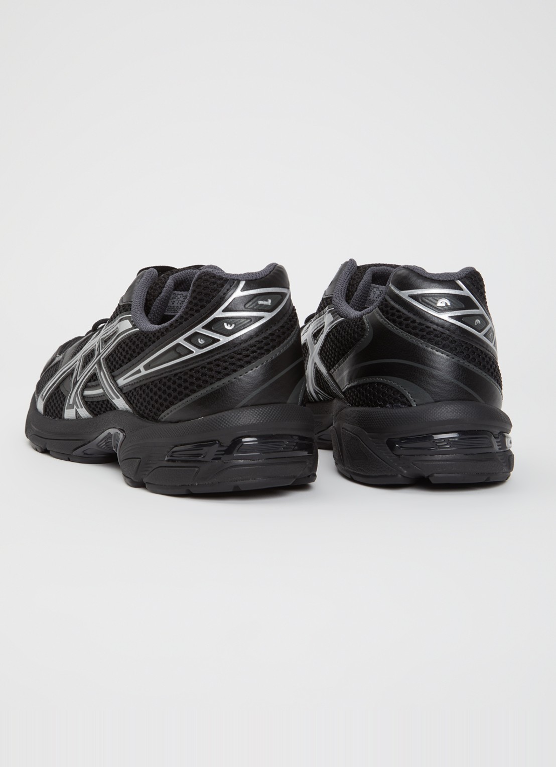 ASICS Gel-1130 sneaker met mesh details - achterkant 5 zwart