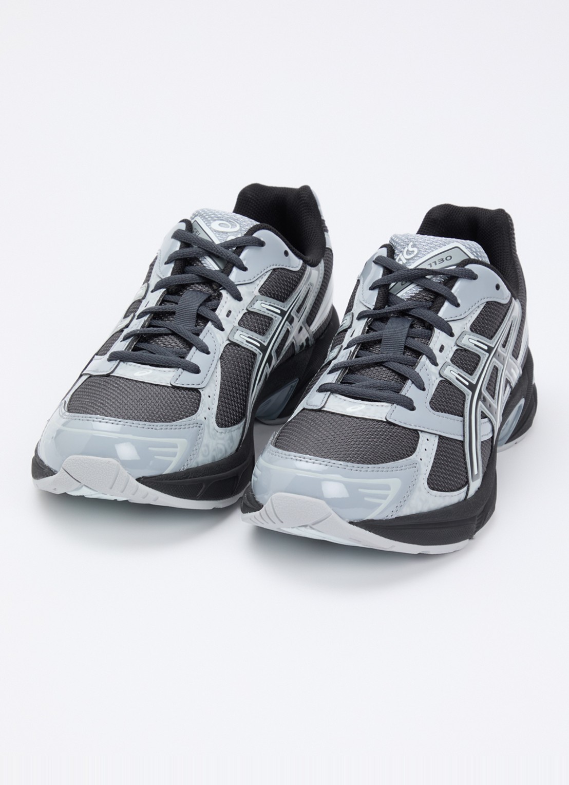 ASICS Gel-1130 sneaker met mesh details - detail 3 antraciet