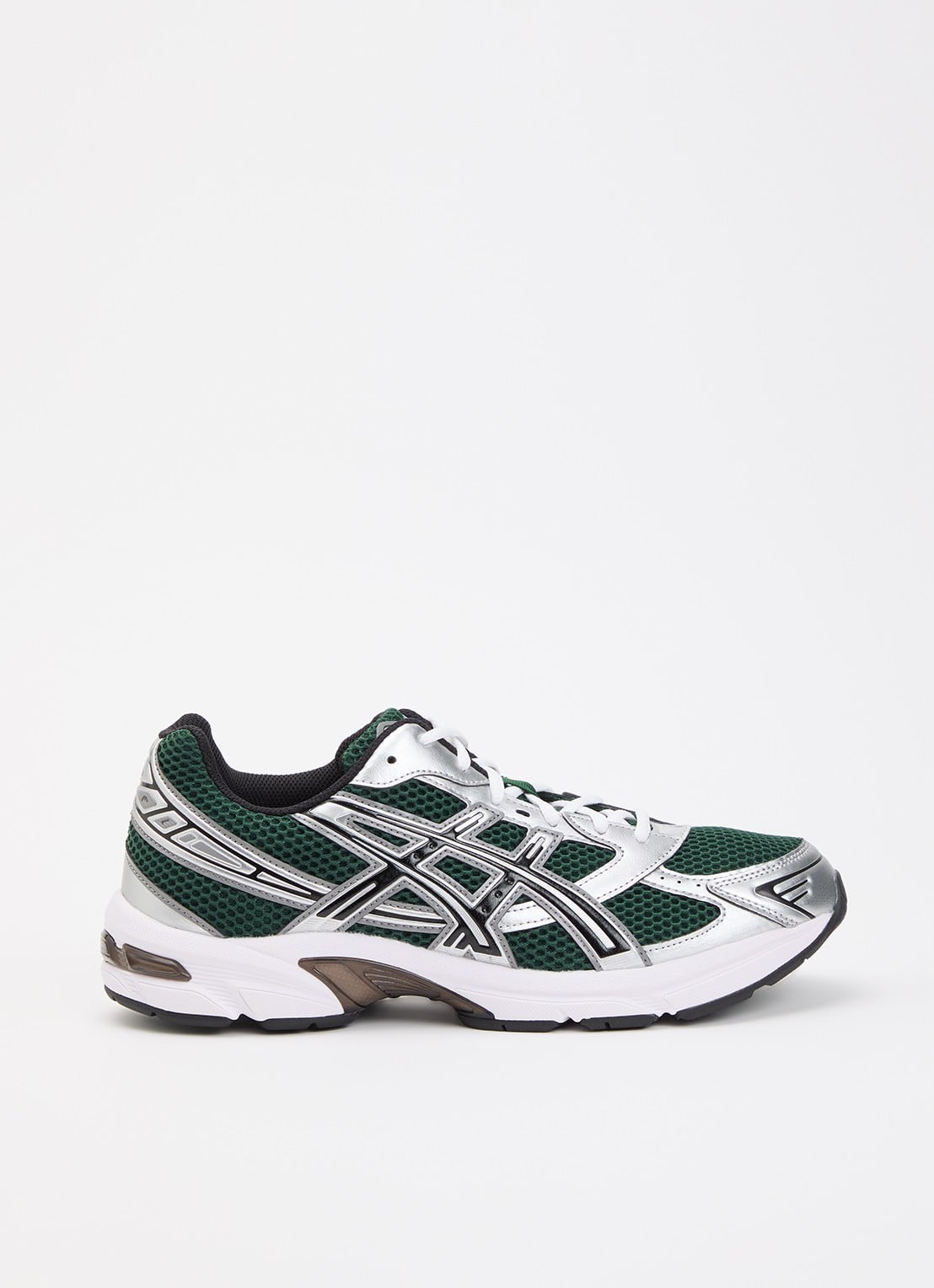 ASICS Gel-1130 sneaker met mesh details - voorkant groen