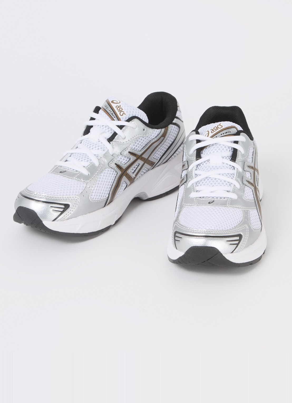 ASICS Gel-1130 sneaker met mesh details - detail 3 bruin