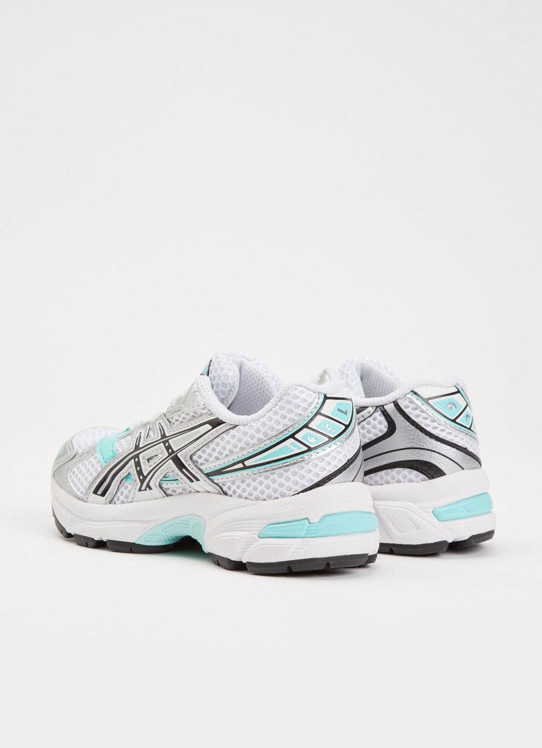 ASICS Gel-1130 sneaker met mesh details - achterkant mint