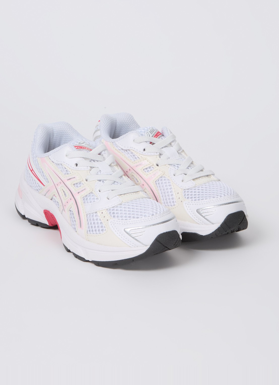 ASICS Gel-1130 sneaker met mesh details - voorkant 4 roze