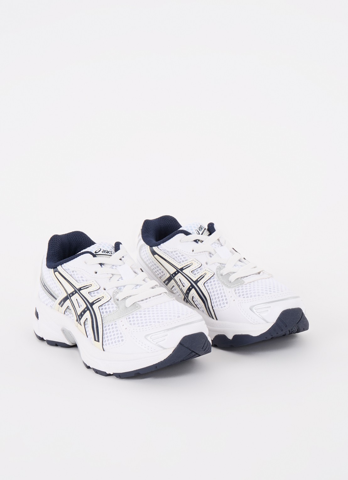 ASICS Gel-1130 sneaker met mesh details - voorkant 4 royalblauw
