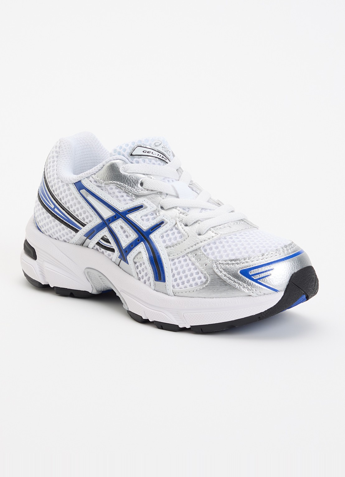 ASICS Gel-1130 sneaker met mesh details - voorkant kobaltblauw