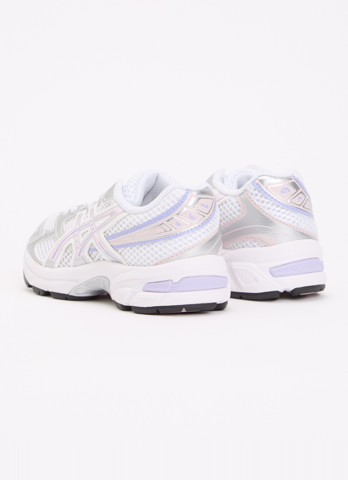 ASICS Gel-1130 sneaker met mesh details - achterkant blauw