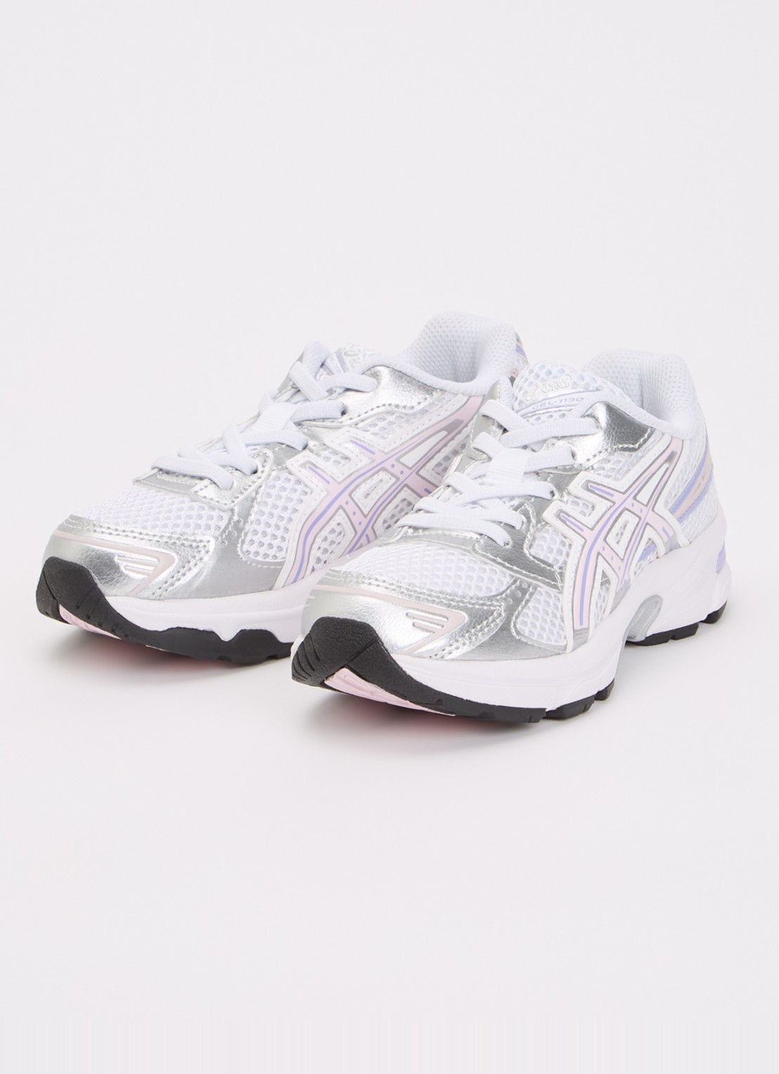 ASICS Gel-1130 sneaker met mesh details - voorkant 3 blauw