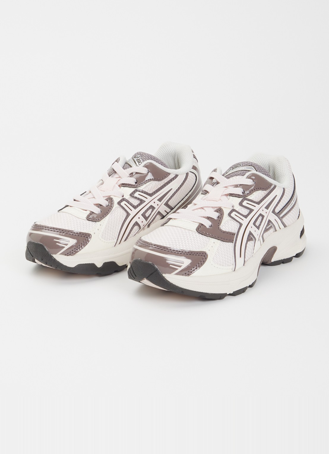 ASICS  Gel-1130 sneaker met mesh details - voorkant 4 lichtroze