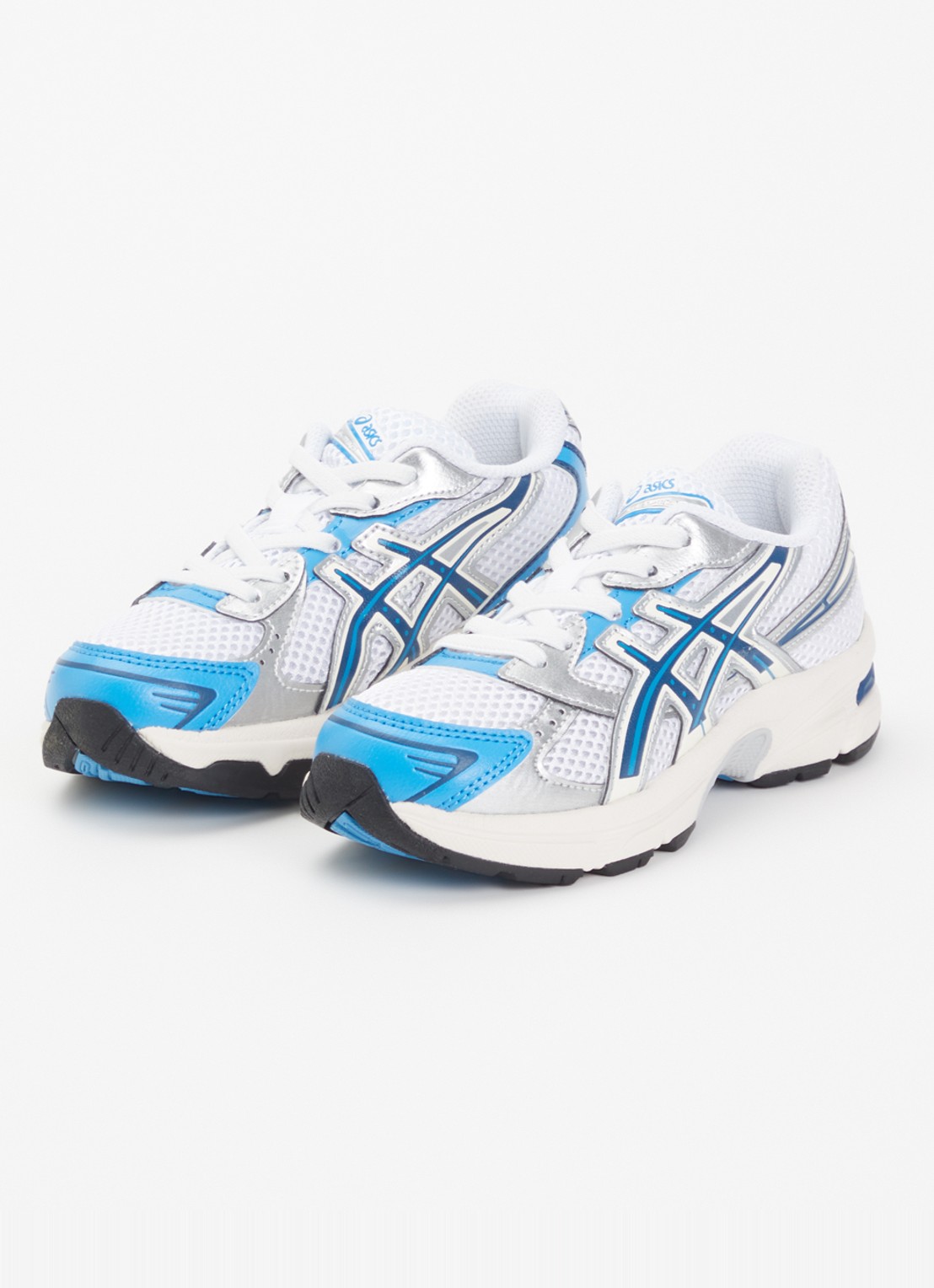 ASICS Gel-1130 sneaker met mesh details - voorkant 2 blauw