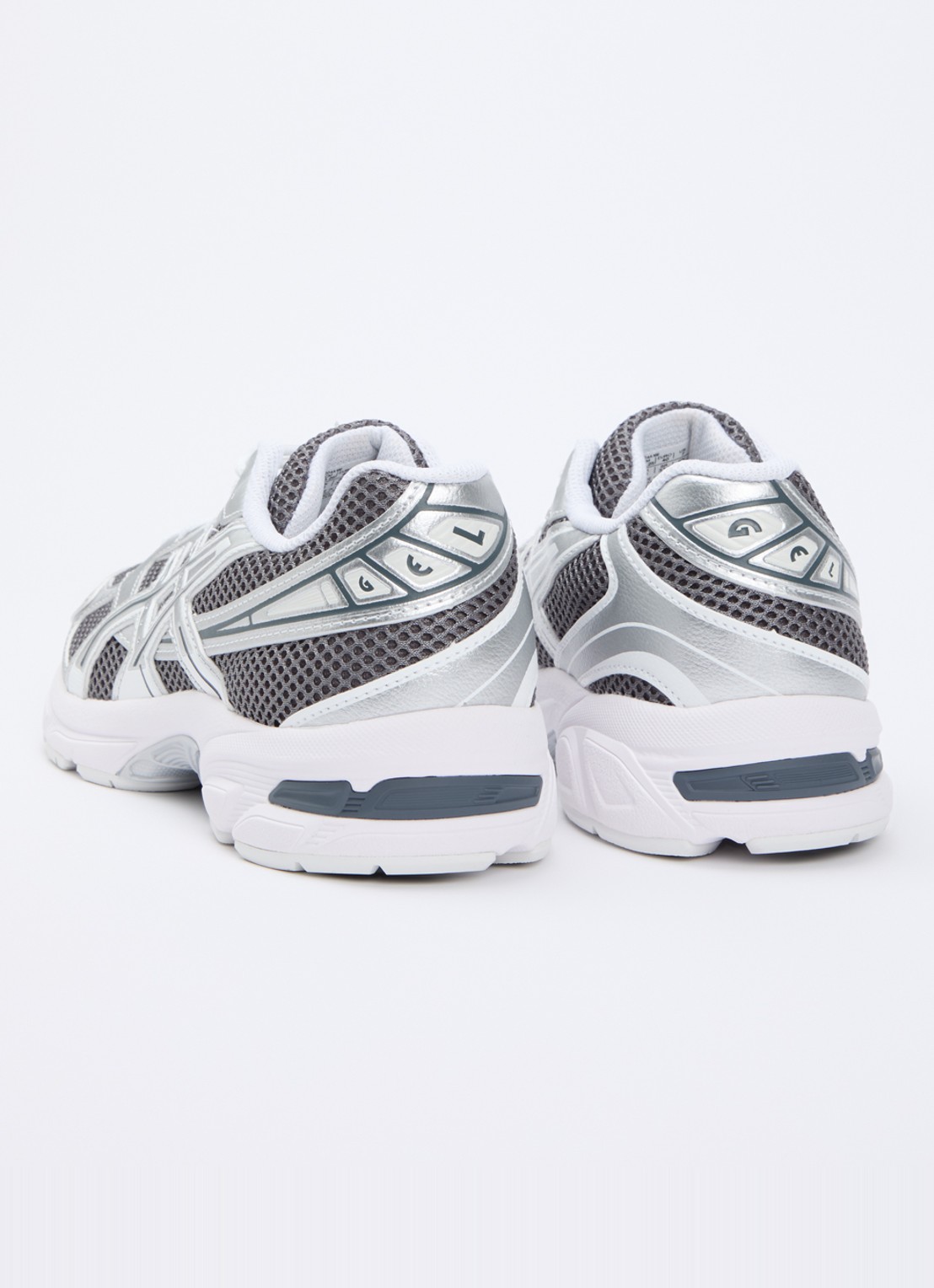 ASICS Gel-1130 sneaker van mesh met logo - achterkant grijs