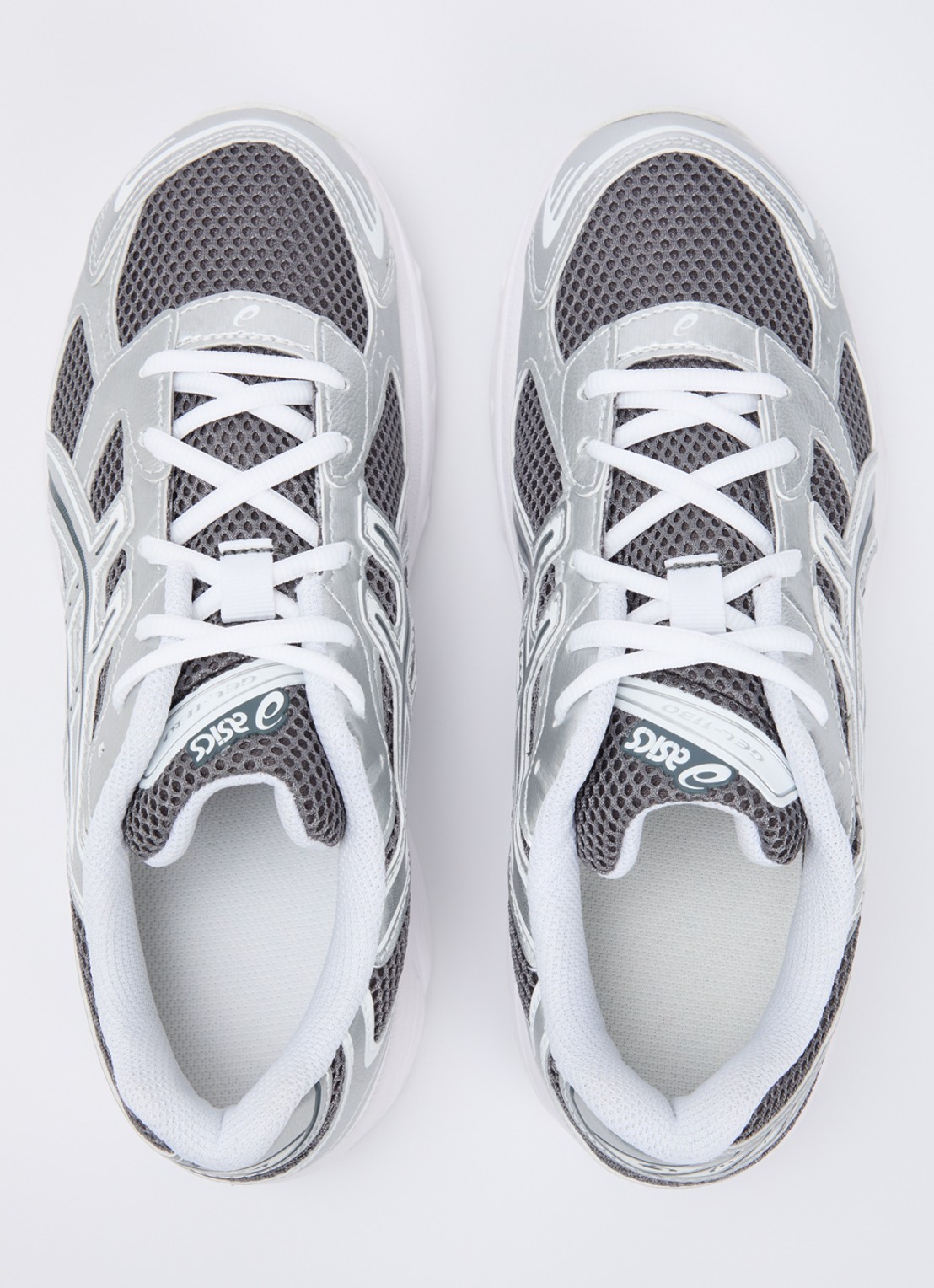 ASICS Gel-1130 sneaker van mesh met logo - detail 4 grijs