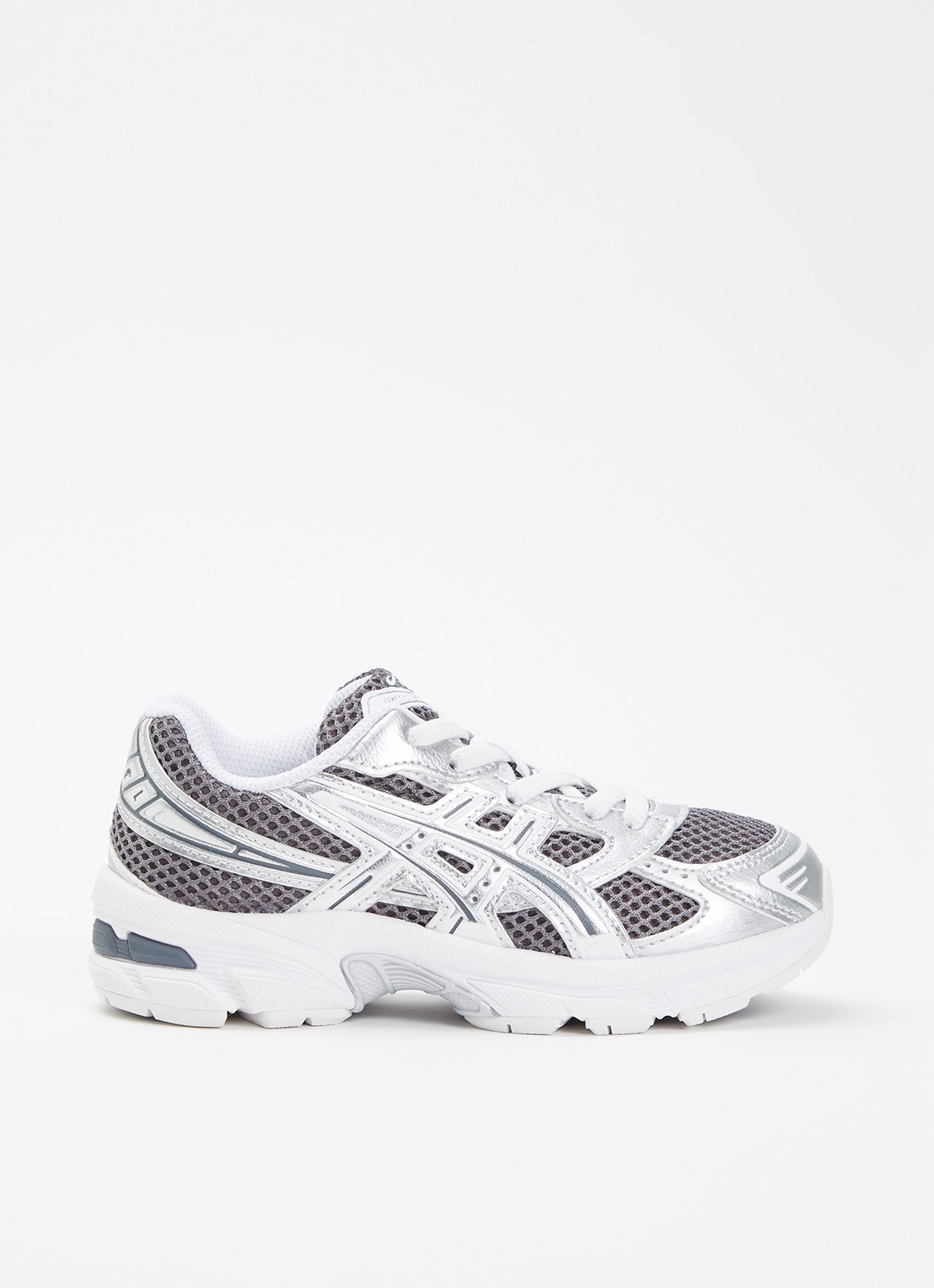 ASICS Gel-1130 sneaker van mesh met logo - voorkant 2 grijs