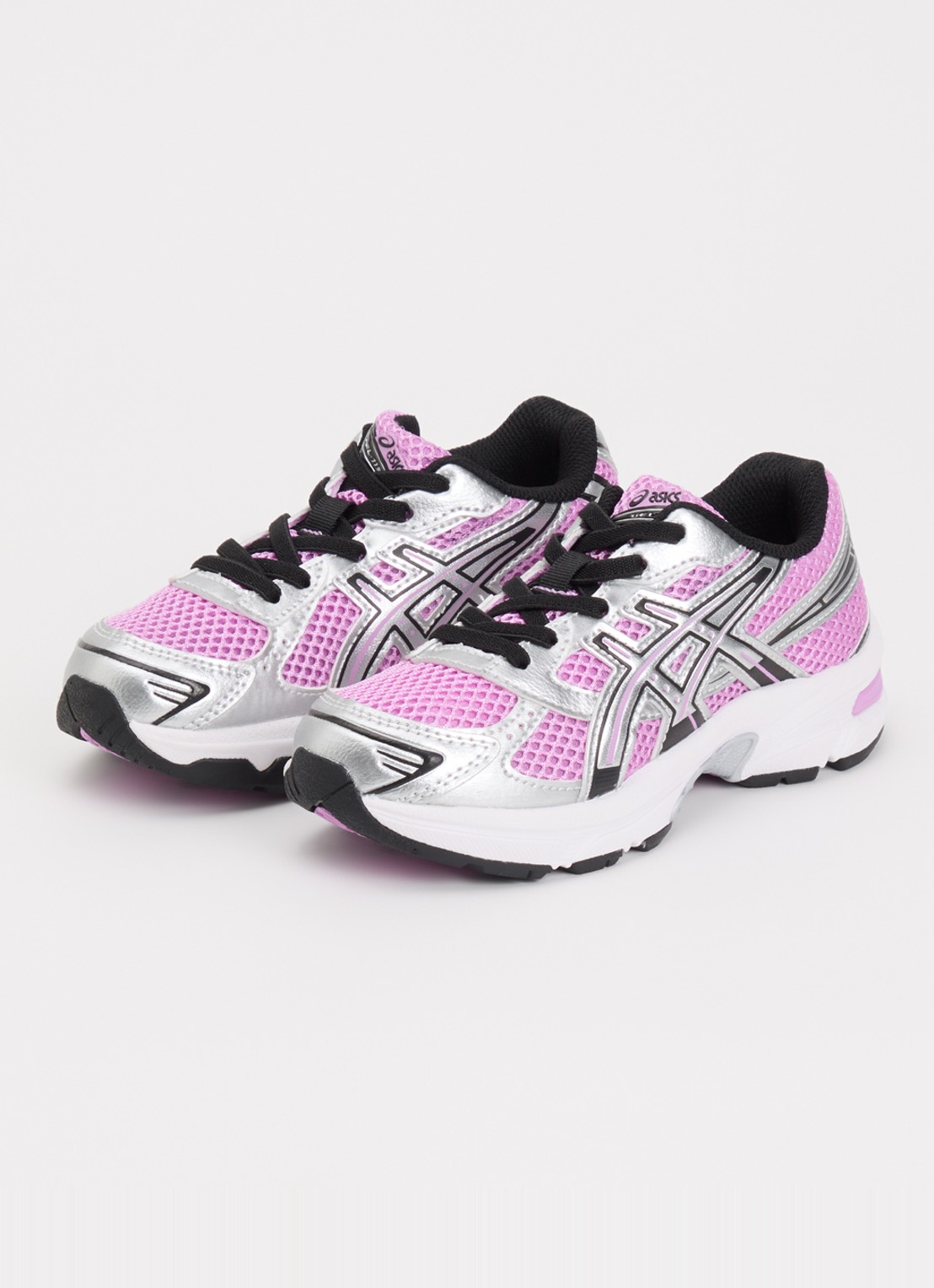 ASICS Gel-1130 sneaker van mesh met logo - voorkant 2 paars
