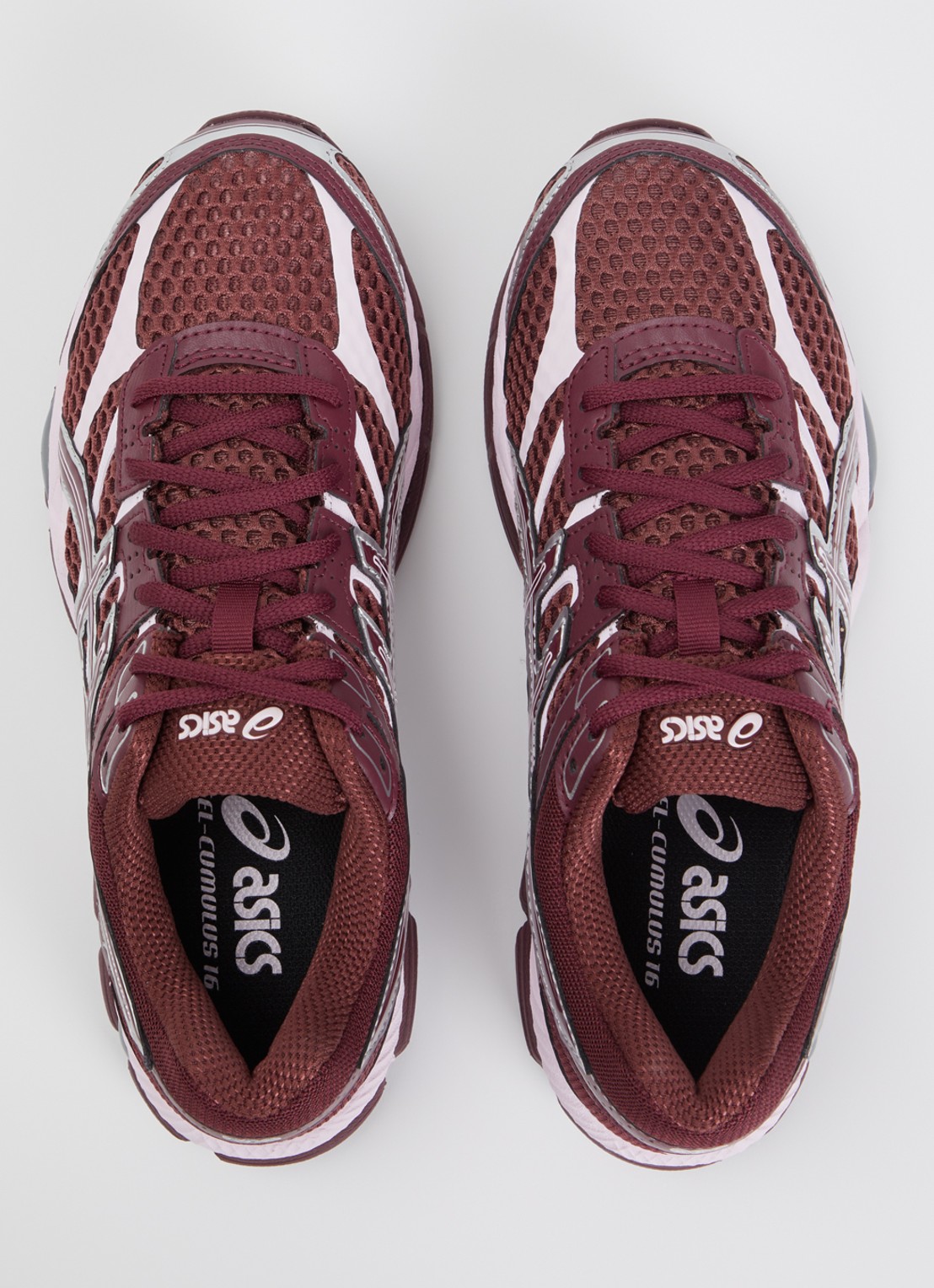 ASICS Gel-Cumulus 16 sneaker met mesh details - detail 2 bordeauxrood