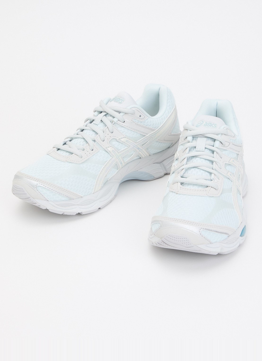 ASICS Gel-Cumulus 16 sneaker met mesh details - detail 2 lichtblauw