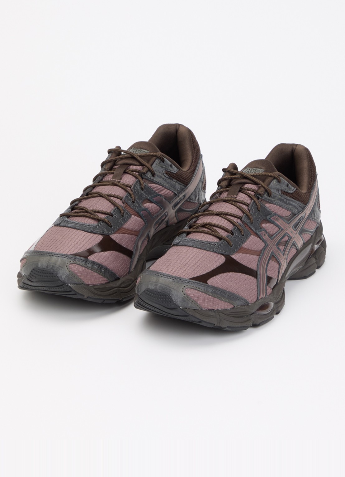 ASICS Gel-Cumulus 16 sneaker met mesh details - detail 3 donkerbruin