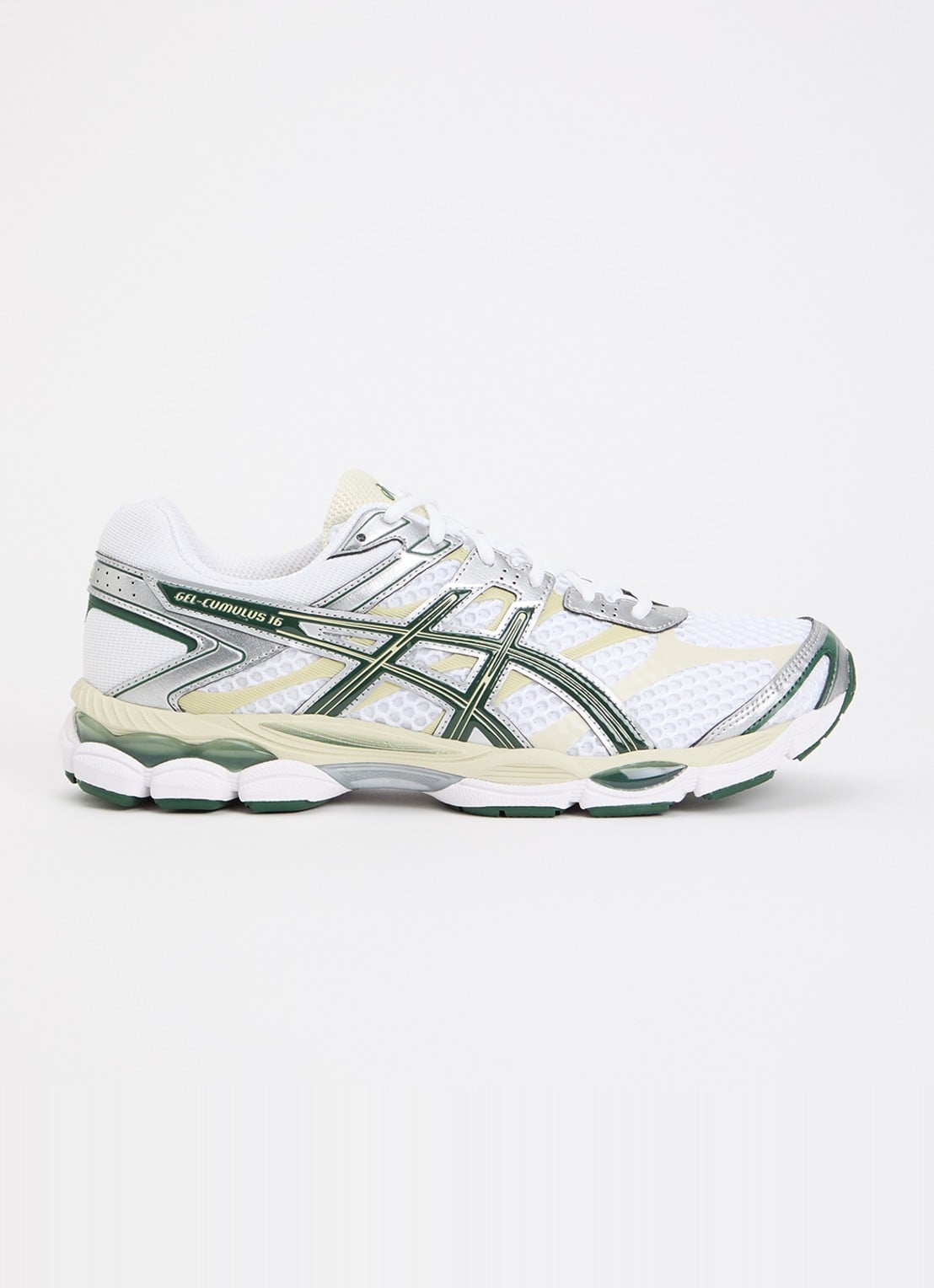 ASICS Gel-Cumulus 16 sneaker met mesh details - voorkant 5 groen