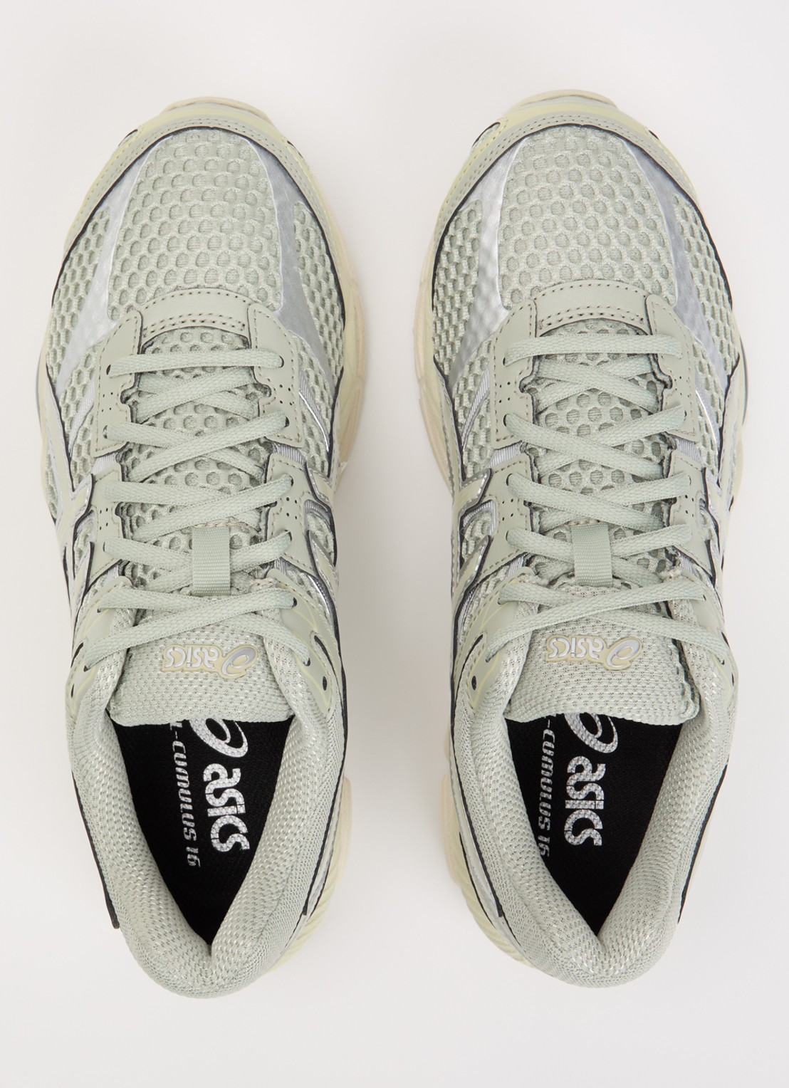 ASICS Gel-Cumulus sneaker met mesh details - detail 4 lindegroen